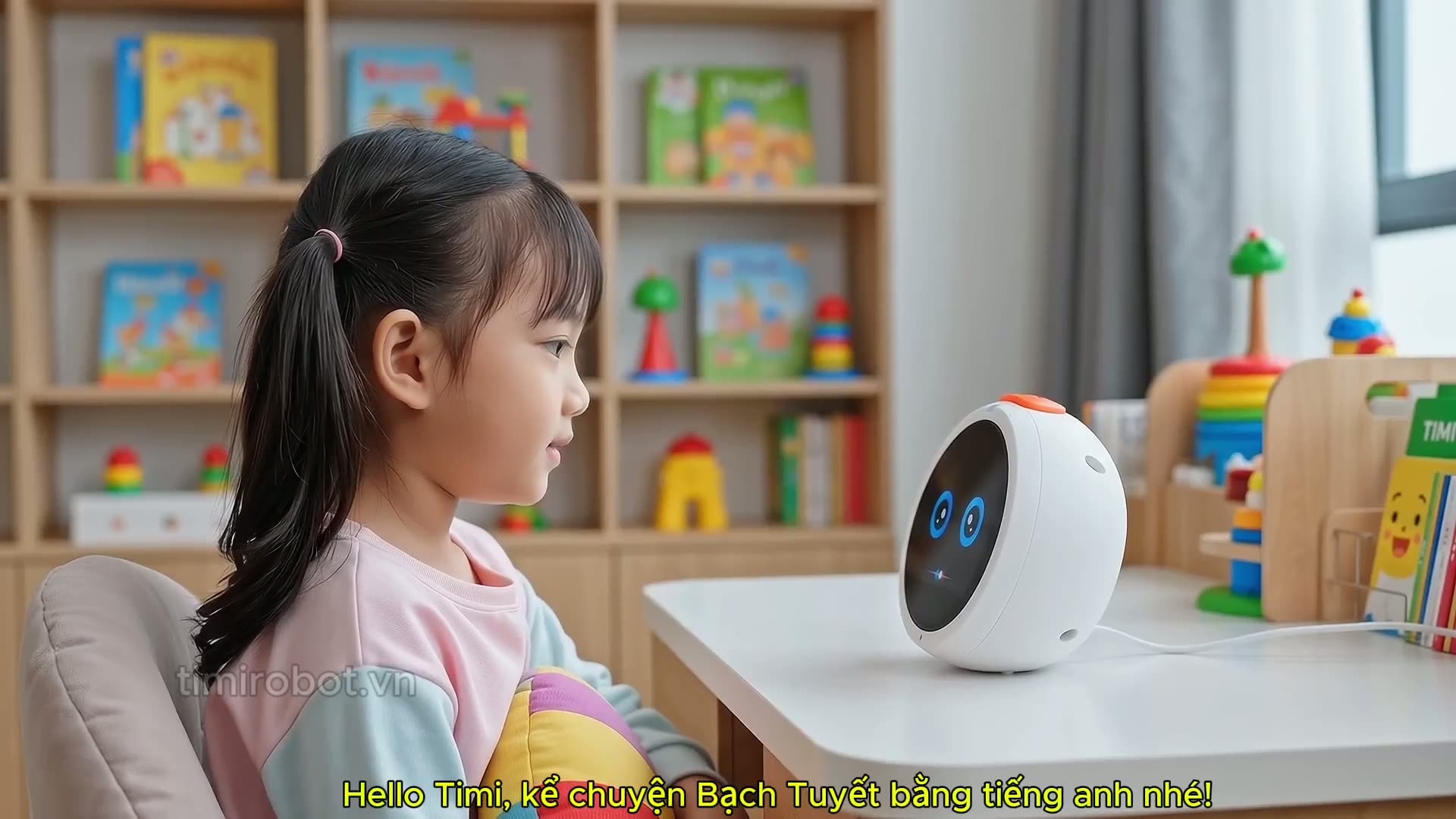 TIMI kể truyện tiếng Anh