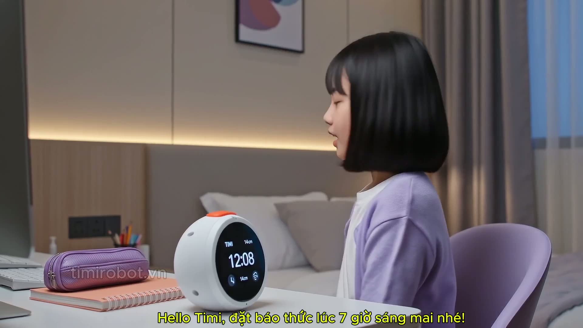 Đặt báo thức bằng giọng nói